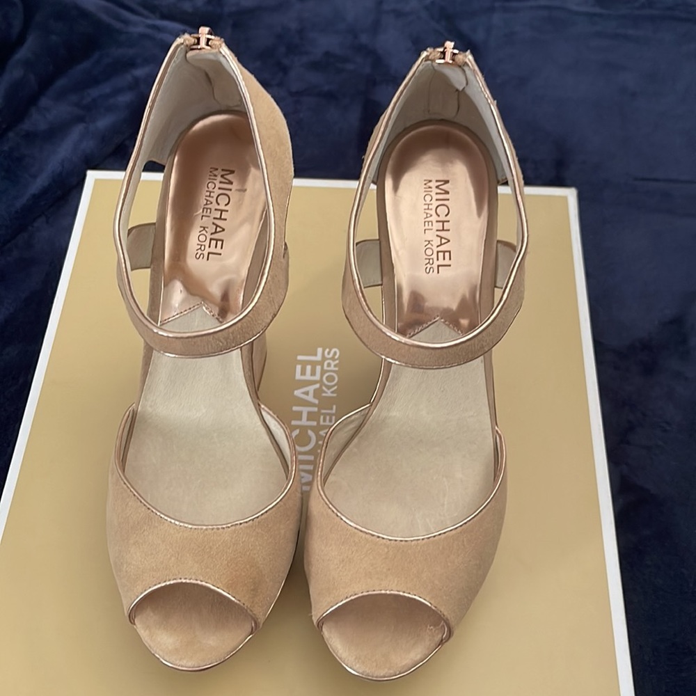 Michael Kors wedge heels